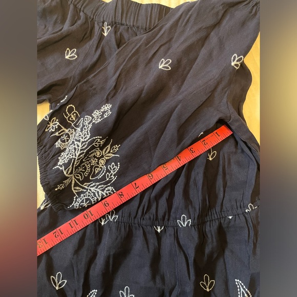 Farm Rio Jackie Embroidered Shorts Romper Size Small - Picture 9 of 14